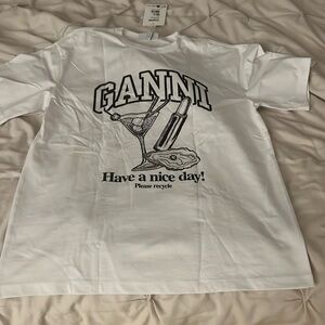 GANNI t shirt